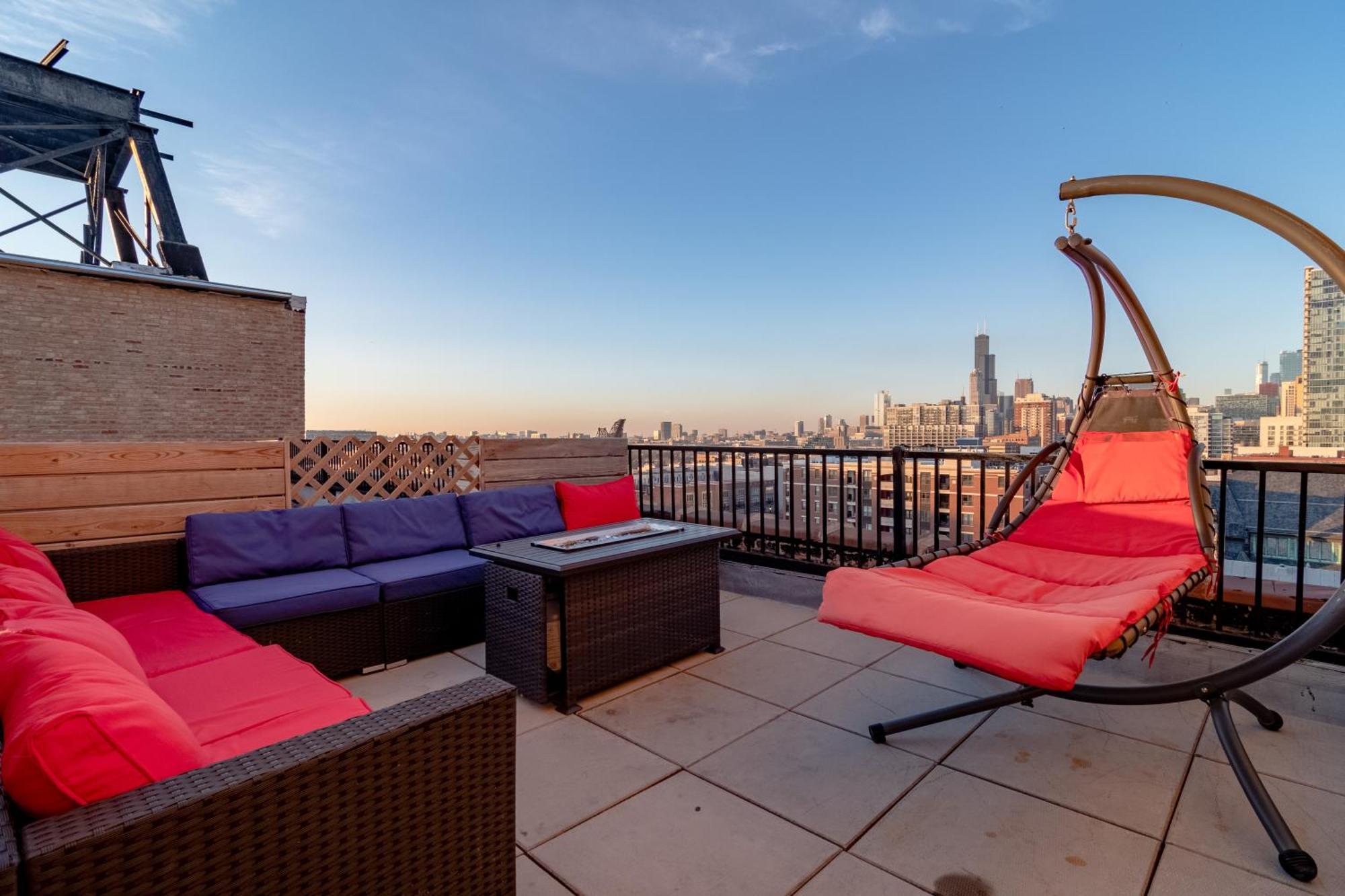 Mccormick Place 3Br Luxury Penthouse Duplex With Personal Rooftop And Optional Parking For 8 Guests In Chicago South Loop Luaran gambar