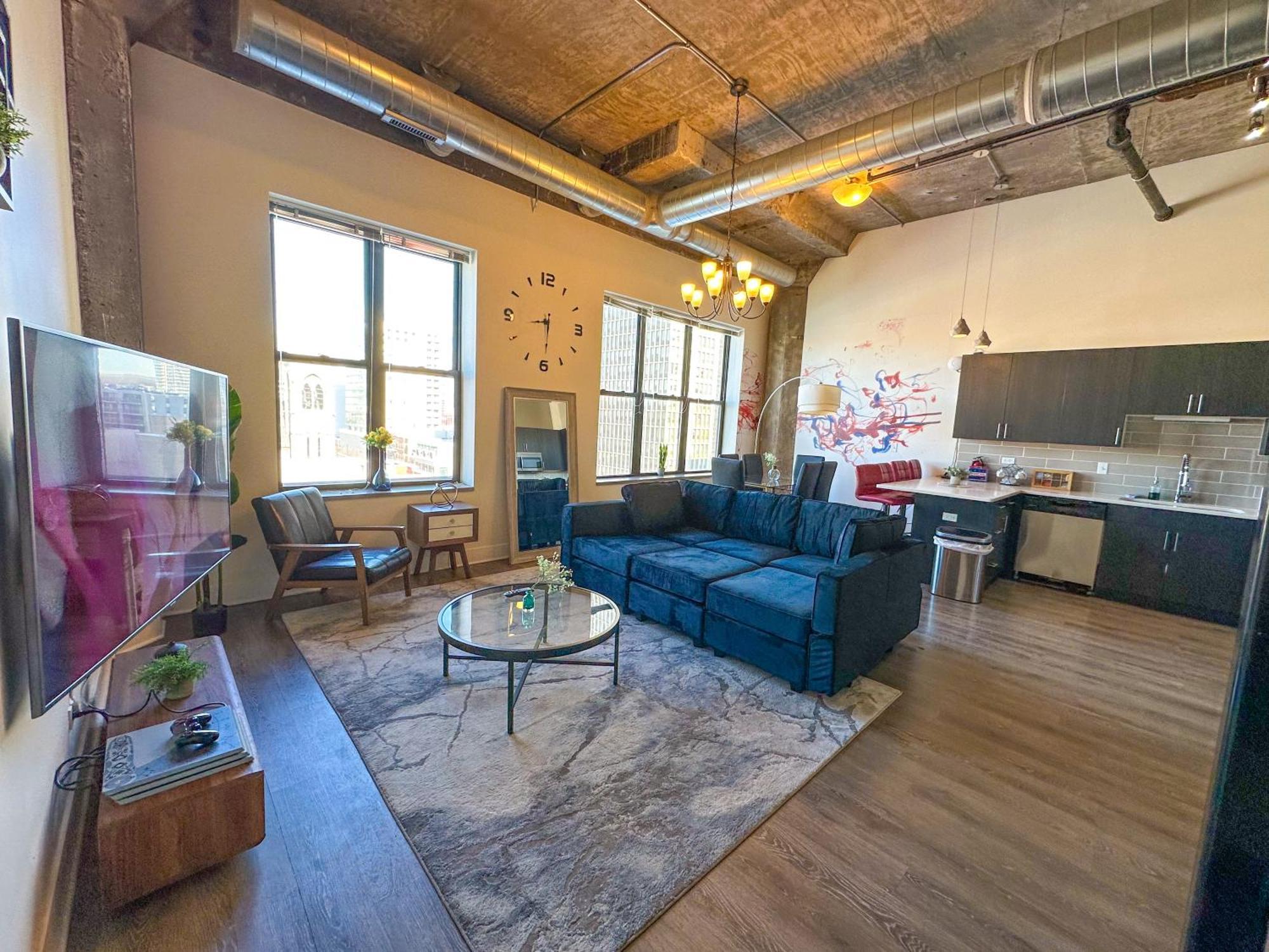 Mccormick Place 3Br Luxury Penthouse Duplex With Personal Rooftop And Optional Parking For 8 Guests In Chicago South Loop Luaran gambar